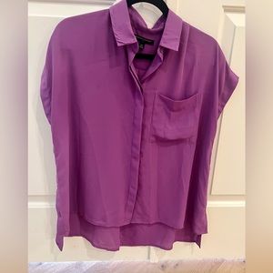 Banana Republic XS purple shirt